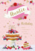 Picture of SPECIAL AUNTIE BIRTHDAY CARD